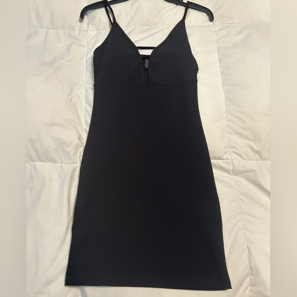 Forever 21 Elegant Black Backless Dress